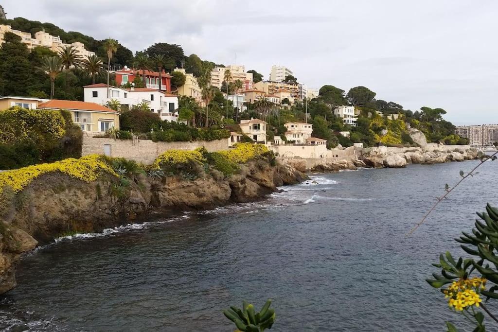 Appartement Charmant Et Calme Aux Portes De Monaco Cap-d'Ail Luaran gambar