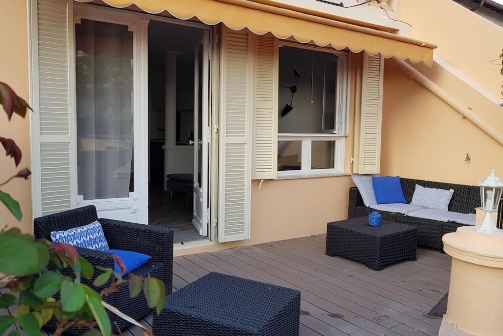 Appartement Charmant Et Calme Aux Portes De Monaco Cap-d'Ail Luaran gambar